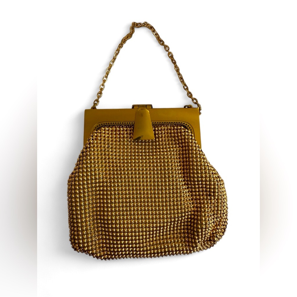 Vintage Whiting & Davis Gold Mesh Mini Bag
